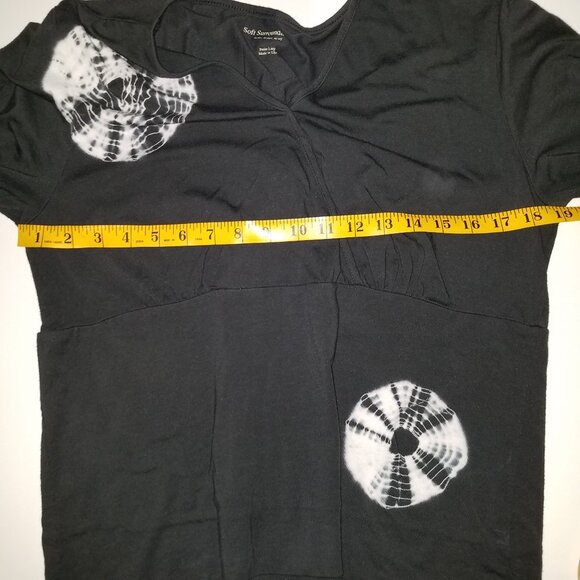 Soft Surroundings Tie Dye Top Petite Large Made in USA - Picture 10 of 12